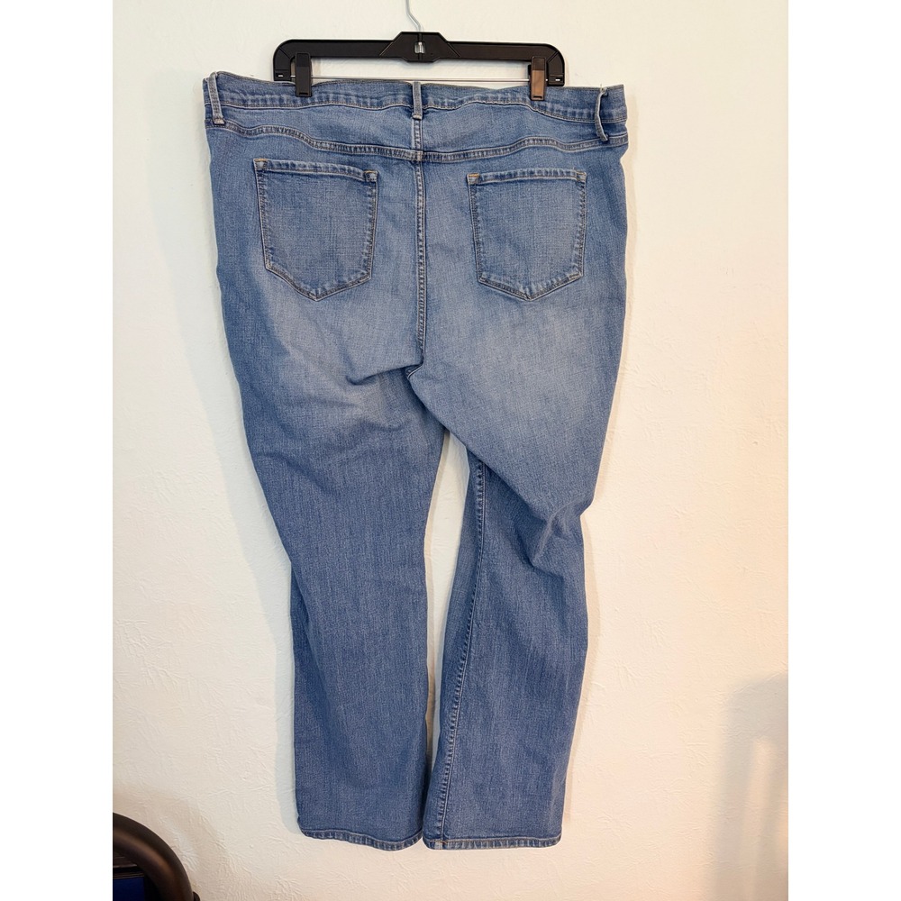 Old Navy Diva Bootcut Jeans 20 Regular Blue Acadia Mid-Rise Stretch Casual - Picture 13 of 14